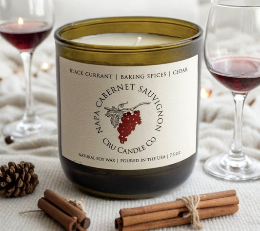 Cozy Up This Holiday Season with Cru Candles: The Perfect Pairing for Wine, Candles, and Memories